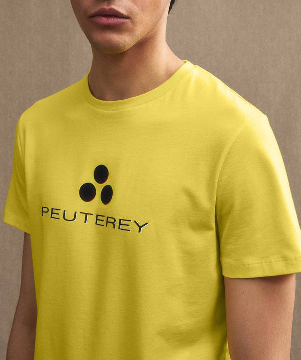 Peuterey T-shirt Logata Di Cotone