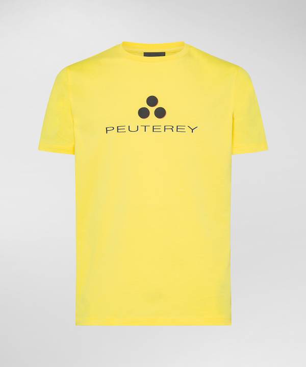Peuterey T-shirt Logata Di Cotone