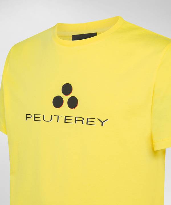 Peuterey T-shirt Logata Di Cotone