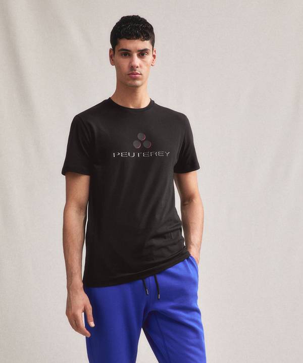 Peuterey T-shirt Logata Di Cotone