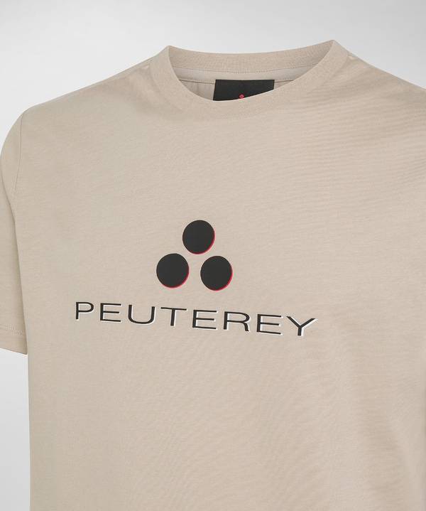 Peuterey T-shirt Logata Di Cotone