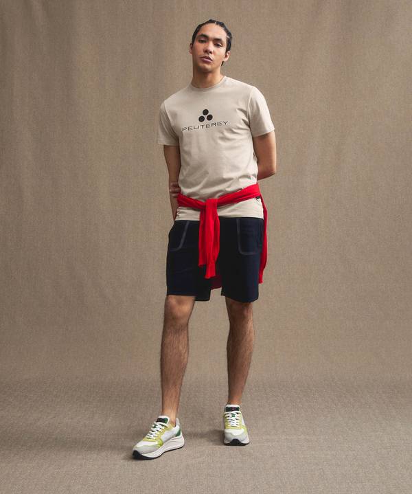 Peuterey T-shirt logata di cotone