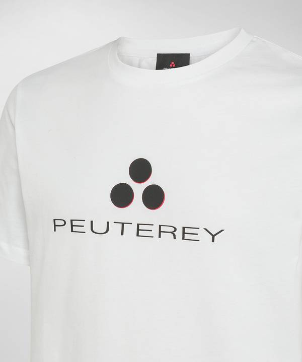 Peuterey T-shirt Logata Di Cotone