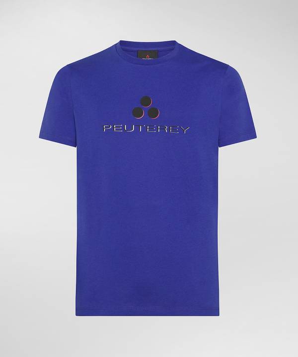 Peuterey T-shirt Logata Di Cotone