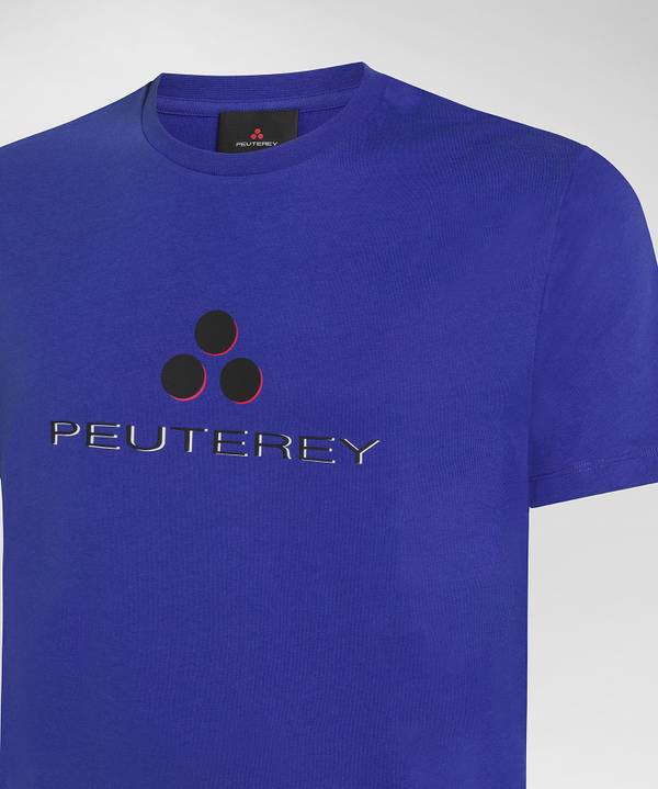 Peuterey T-shirt Logata Di Cotone