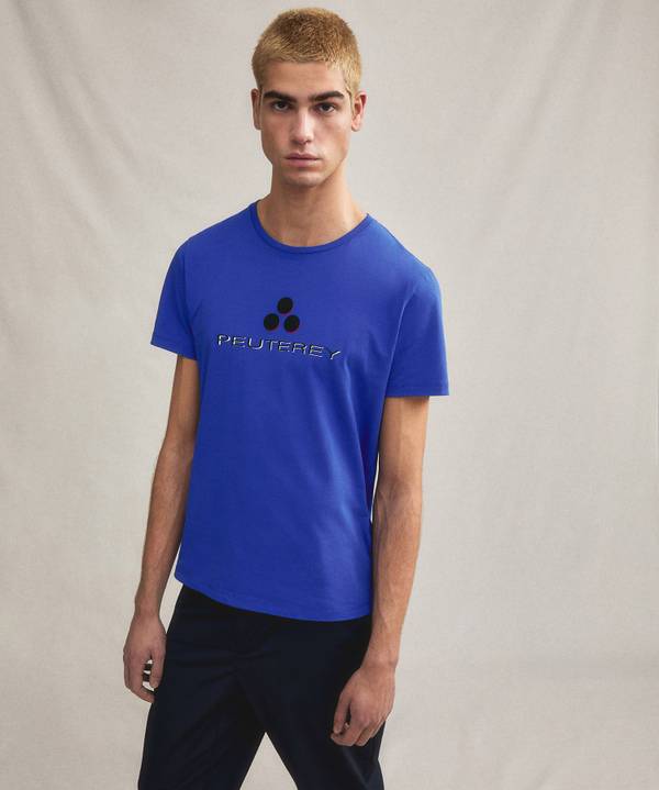 Peuterey T-shirt logata di cotone
