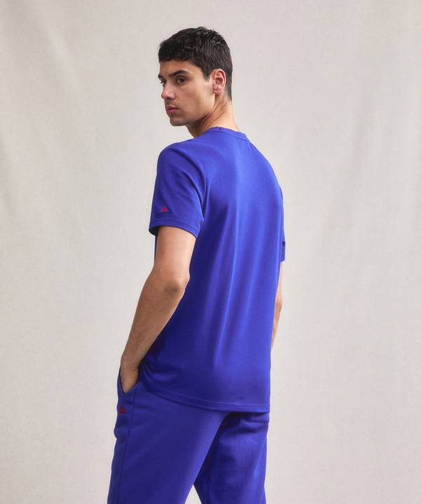 Peuterey T-Shirt Stretch In Cotone E Seta