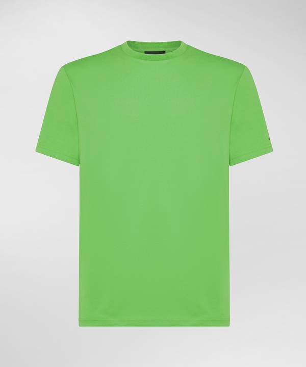 Peuterey T-Shirt Stretch In Cotone E Seta