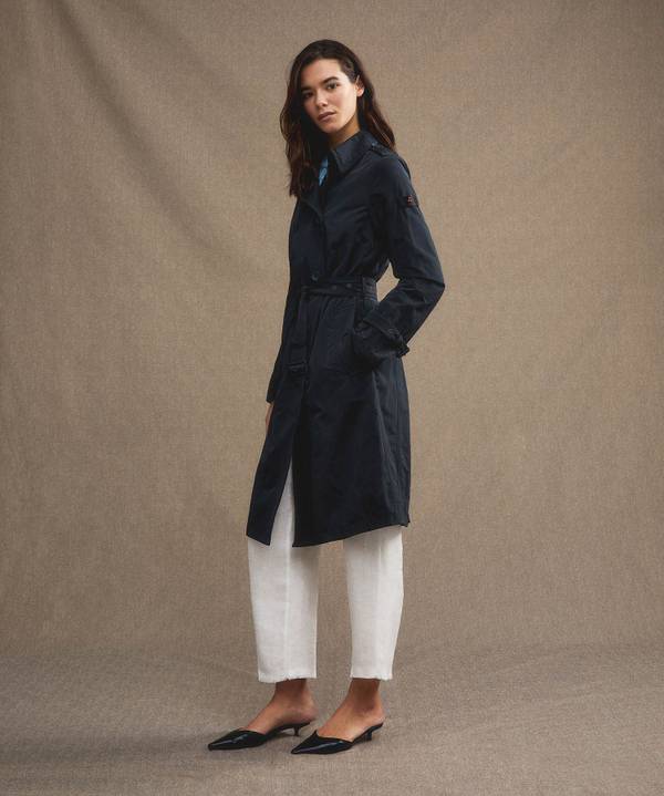 Peuterey Trench Idrorepellente Con Cintura