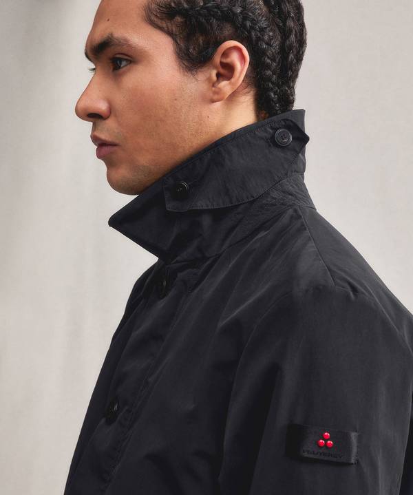 Peuterey Trench In Popeline Di Nylon