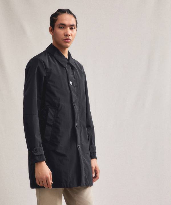 Peuterey Trench In Popeline Di Nylon