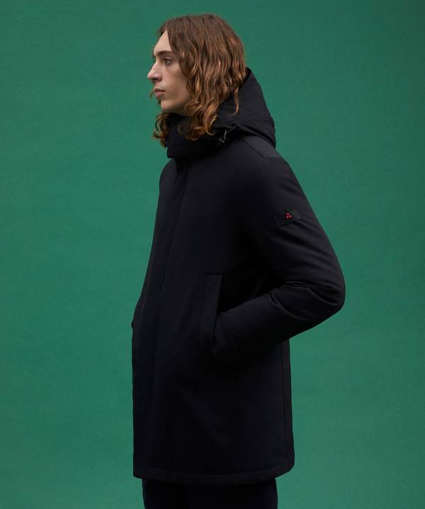 Peuterey Trench Liscio In Nylon Stretch