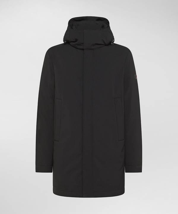 Peuterey Trench Liscio In Nylon Stretch