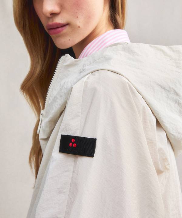 Peuterey Windbreaker Corto Effetto Perlato