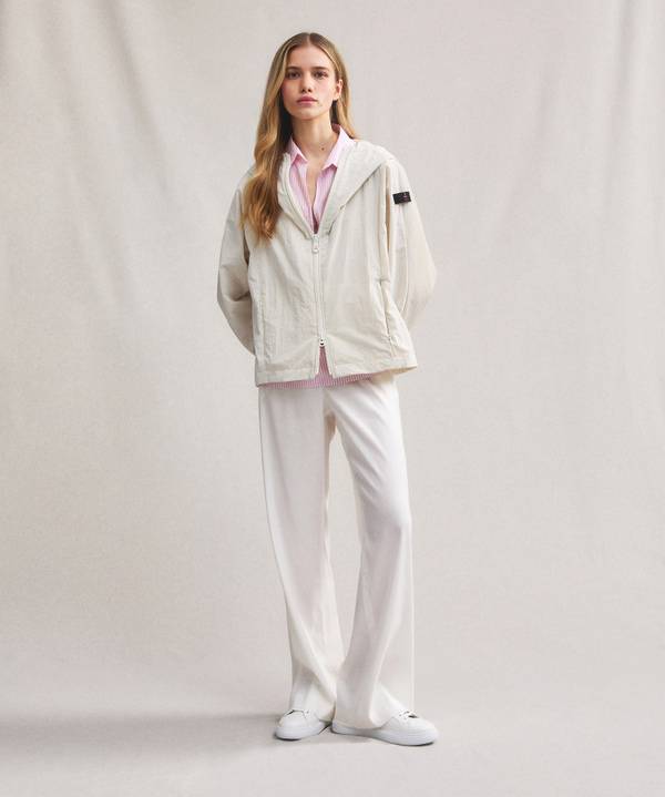 Peuterey Windbreaker corto effetto perlato