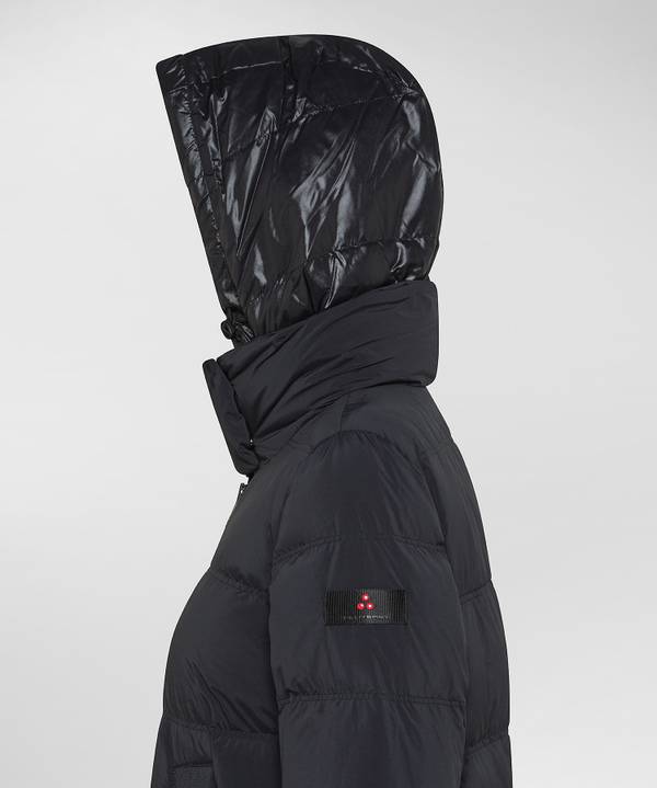 Peuterey Piumino Con Cappuccio In Contrasto Materiale