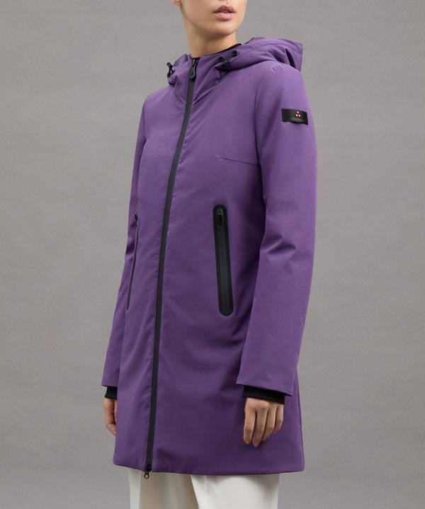 Peuterey Piumino Liscio Slim Con Dettagli A Contrasto