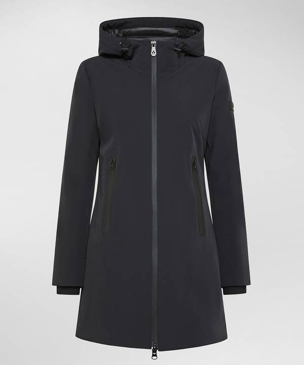 Peuterey Piumino Liscio Slim Con Dettagli A Contrasto