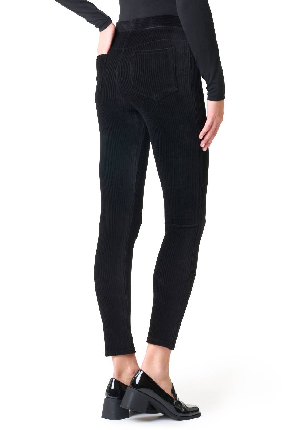 Philippe Matignon LEGGINGS VELOURS CÔTELÉ