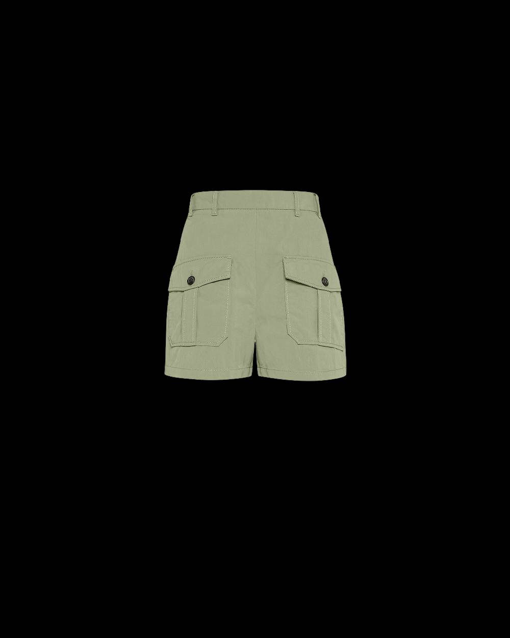 Philippe Model Bermuda Donna Sauge In Tessuto Tecnico