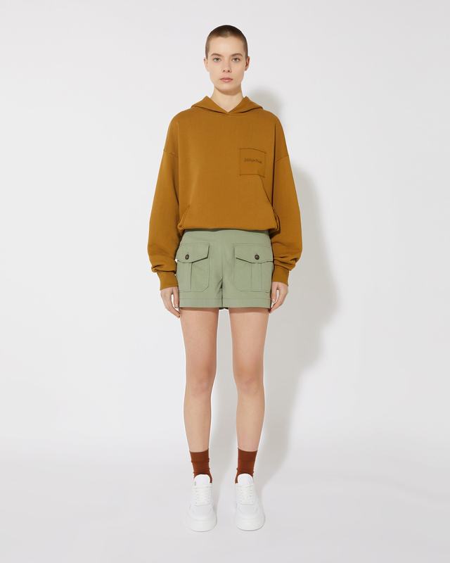 Philippe Model Bermuda Donna Sauge In Tessuto Tecnico