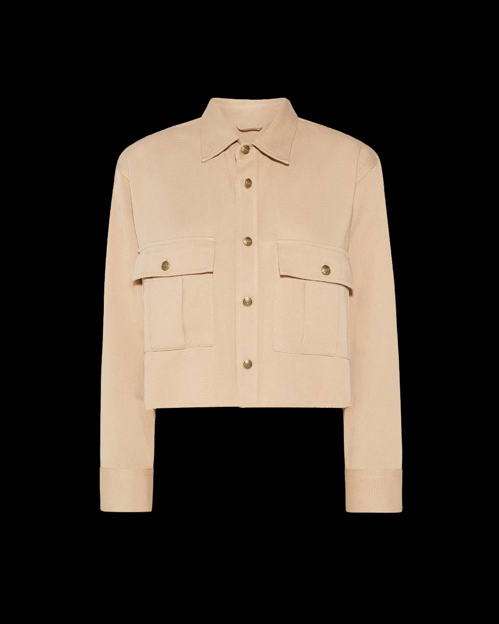 Philippe Model Camicia Militare Dorette Da Donna Marrone In Cotone