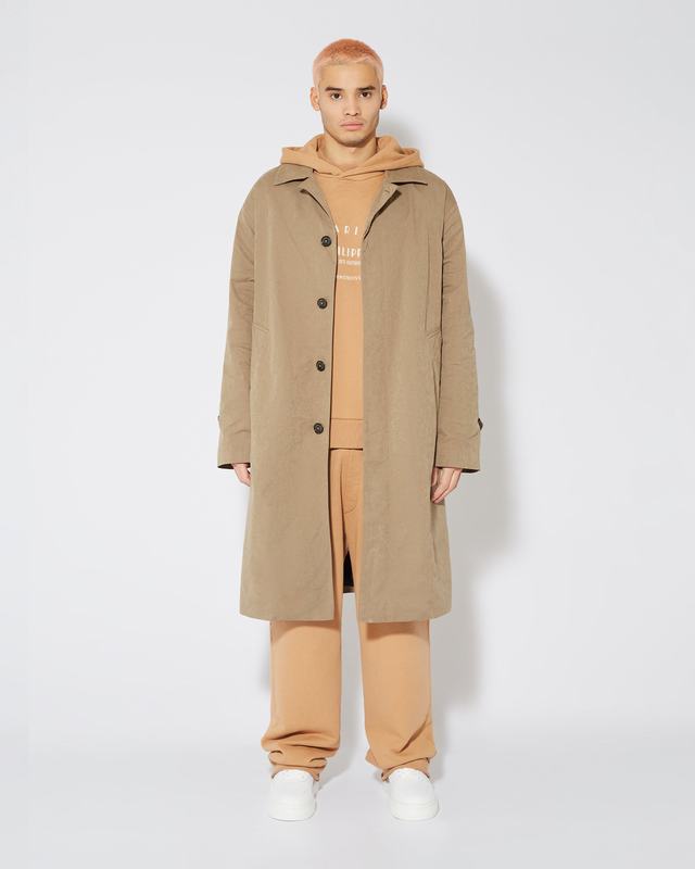 Philippe Model Capispalla - Giacca Da Uomo In Nylon - Cachi