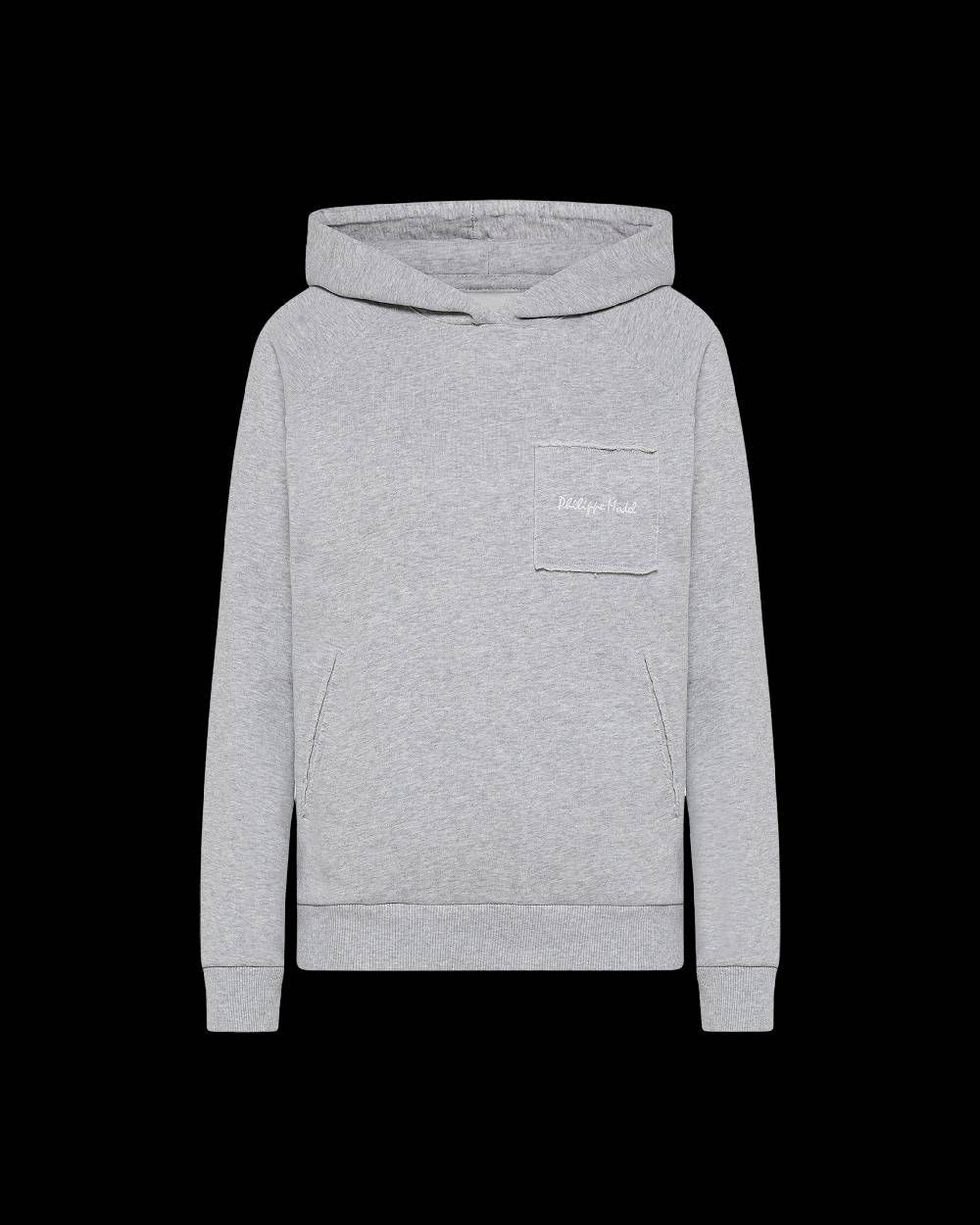 Philippe Model Felpa Con Cappuccio JADE Da Donna Grigia In Jersey