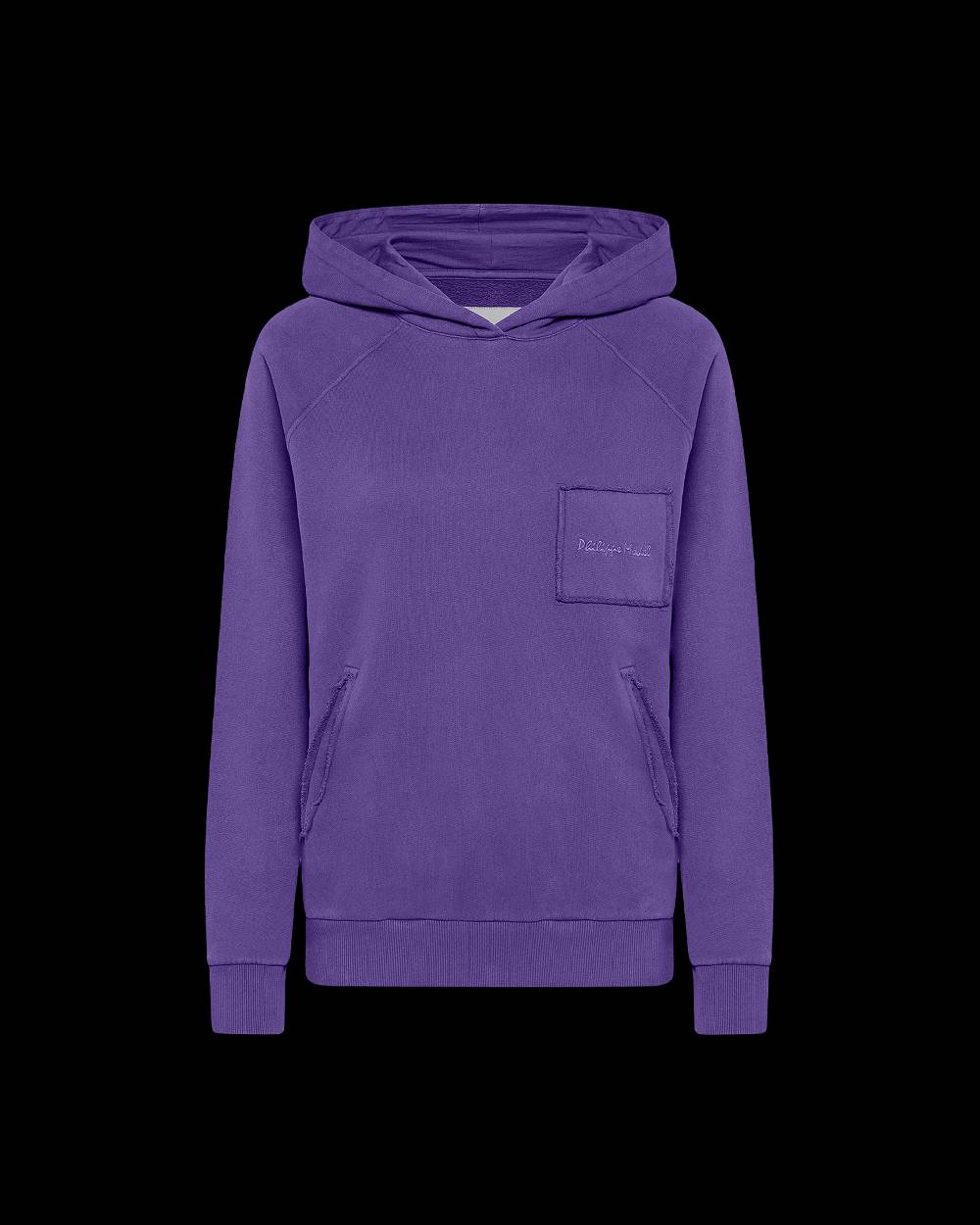 Philippe Model Felpa Con Cappuccio JADE Da Donna Viola In Jersey
