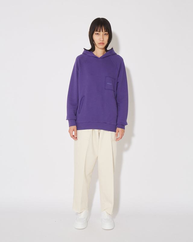 Philippe Model Felpa Con Cappuccio JADE Da Donna Viola In Jersey