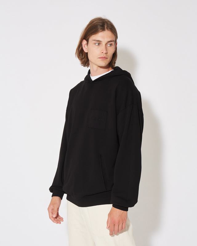 Philippe Model Felpa Con Cappuccio JEROME Da Uomo Nera In Jersey