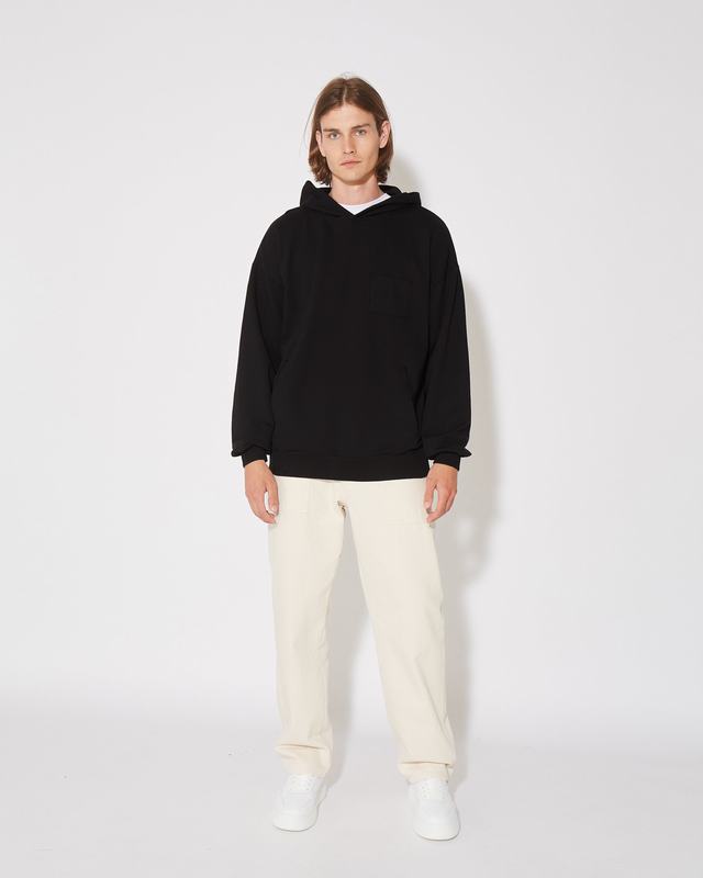 Philippe Model Felpa Con Cappuccio JEROME Da Uomo Nera In Jersey