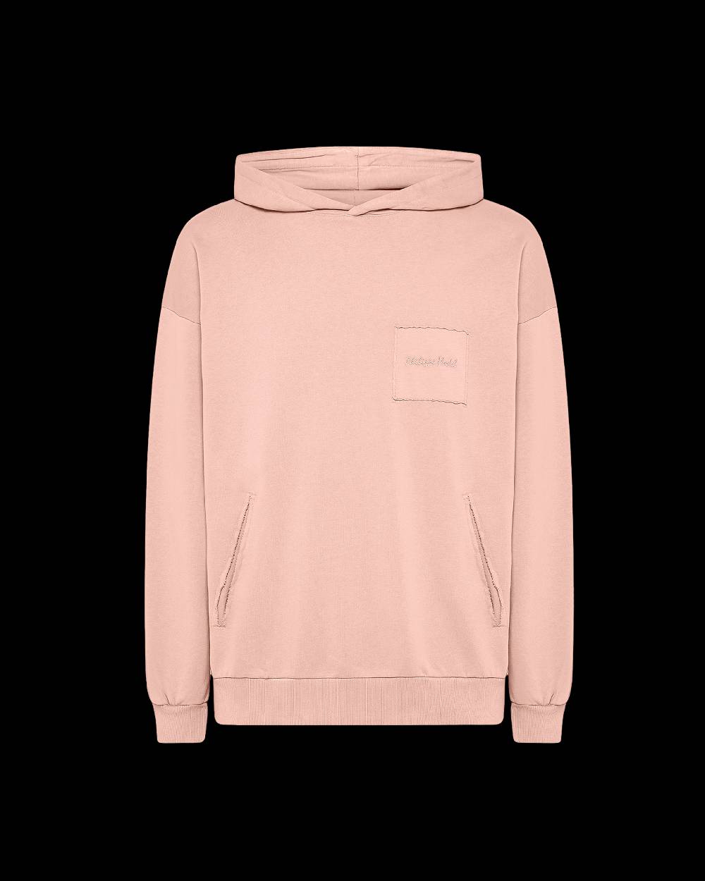 Philippe Model Felpa Con Cappuccio JEROME Da Uomo Rosa In Jersey