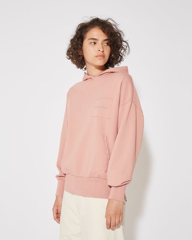 Philippe Model Felpa Con Cappuccio JULIE Da Donna Rosa In Jersey