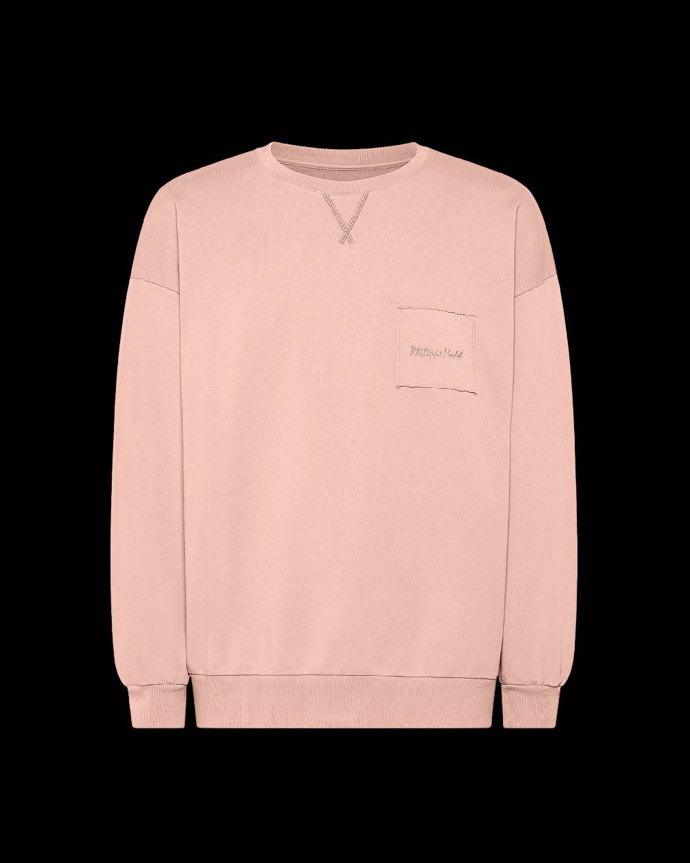 Philippe Model Felpa Girocollo BASTIEN Da Uomo Rosa In Jersey