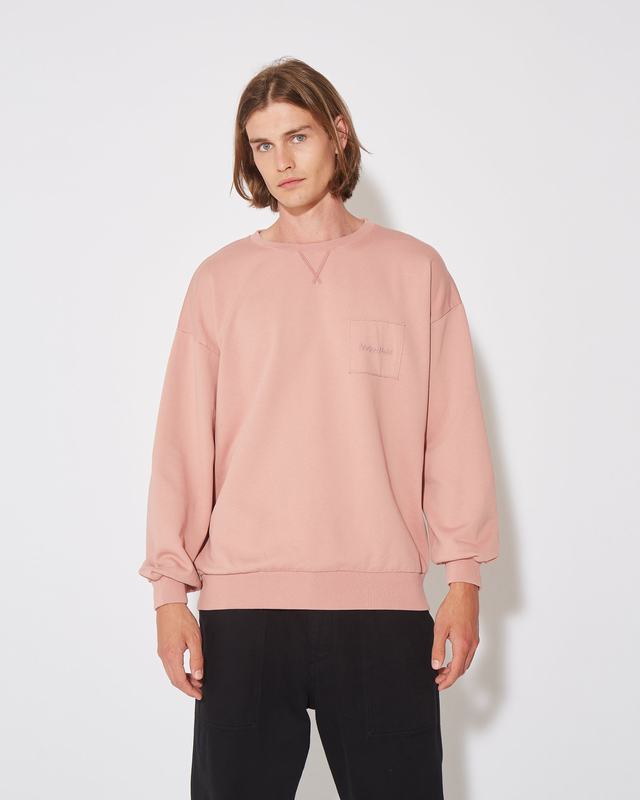 Philippe Model Felpa girocollo BASTIEN da Uomo Rosa in Jersey