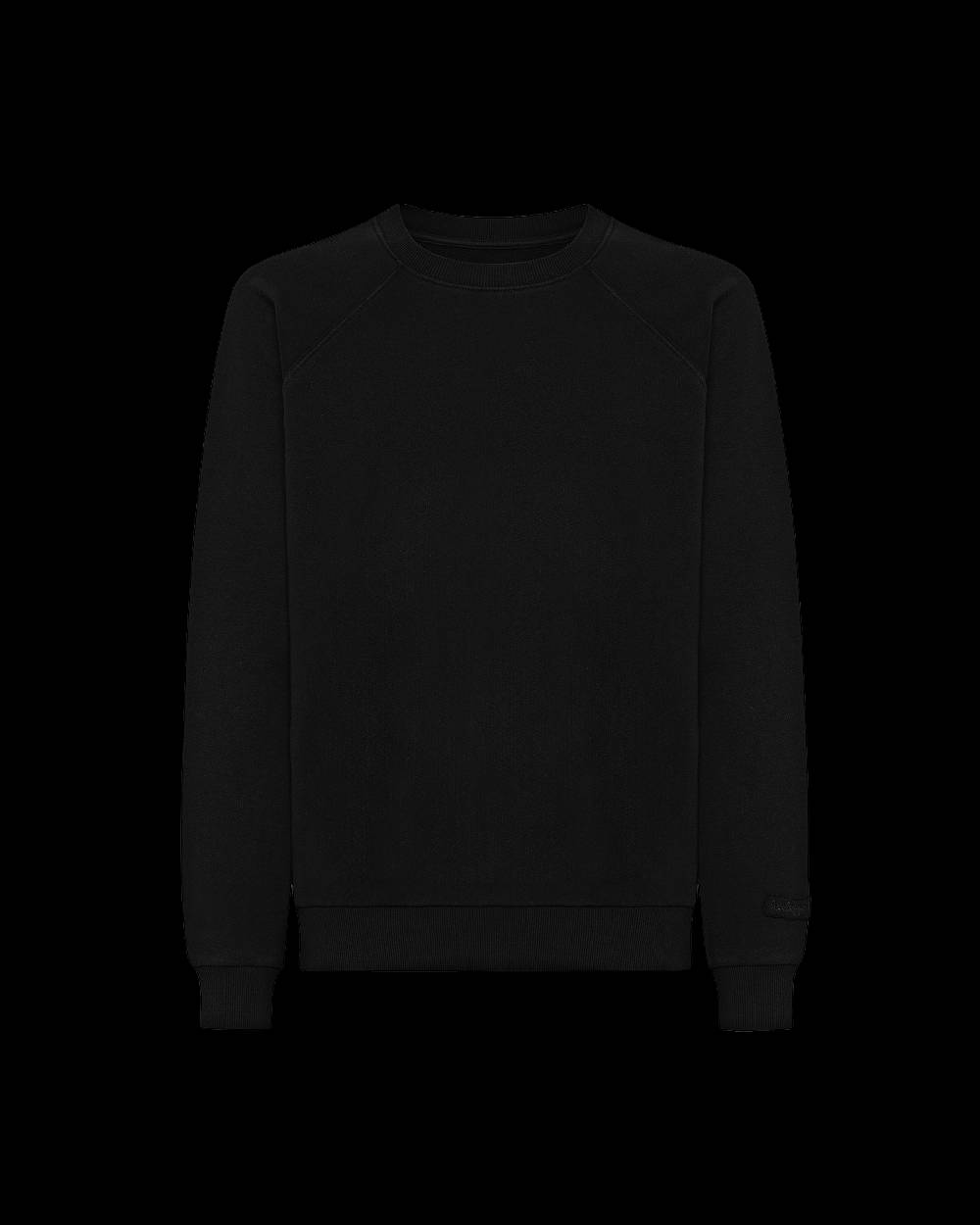 Philippe Model Felpa Girocollo Bernard Da Uomo Nera In Jersey