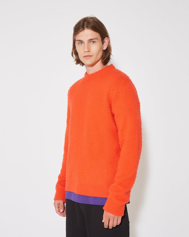 Philippe Model Felpa Rafael Da Uomo Arancione In Lana