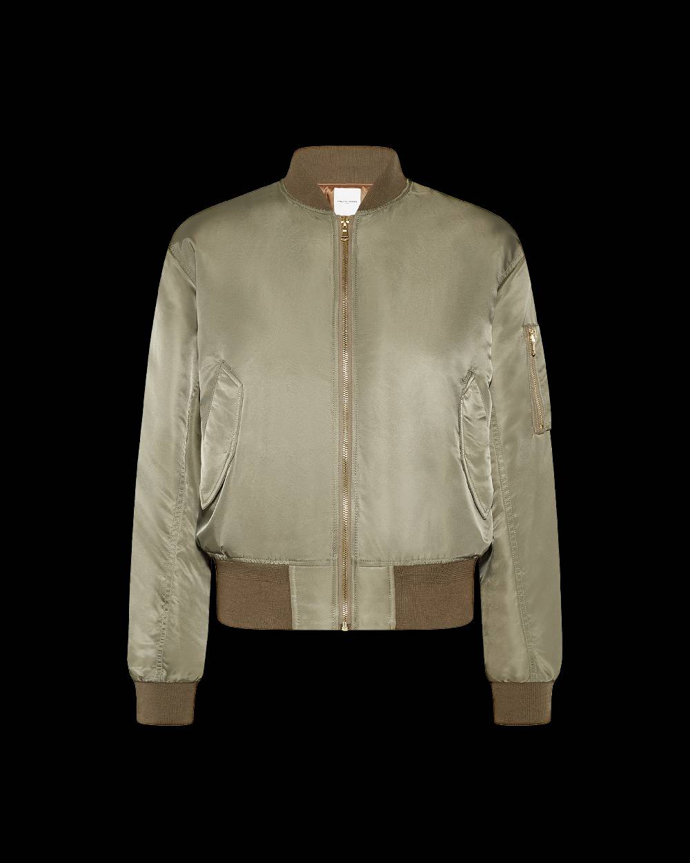 Philippe Model Giacca Bomber Giulliet Da Donna Verde In Jersey