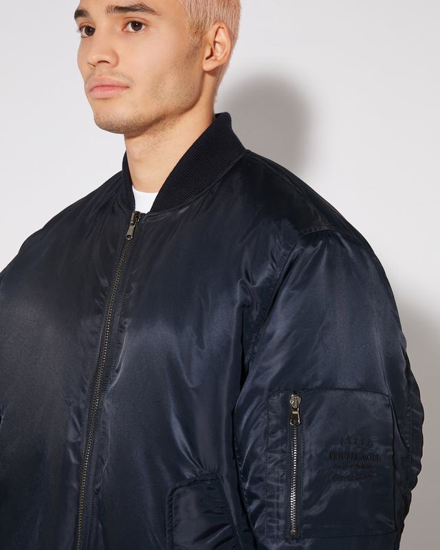 Philippe Model Giacca Bomber Gustave Da Uomo Blu In Jersey