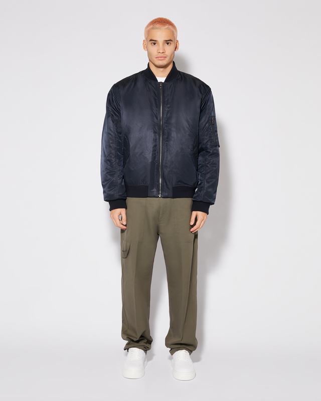 Philippe Model Giacca Bomber Gustave Da Uomo Blu In Jersey