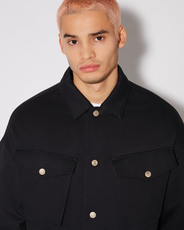 Philippe Model Giacca Gerard Da Uomo Blu In Tessuto Tecnico