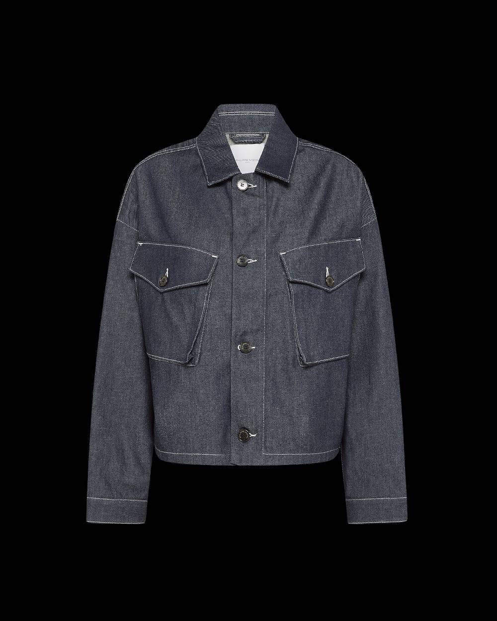 Philippe Model Giacca In Denim Giselle Da Donna Blu In Denim