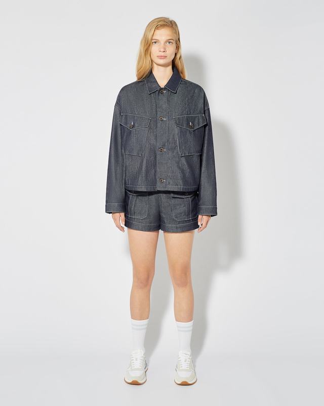 Philippe Model Giacca In Denim Giselle Da Donna Blu In Denim