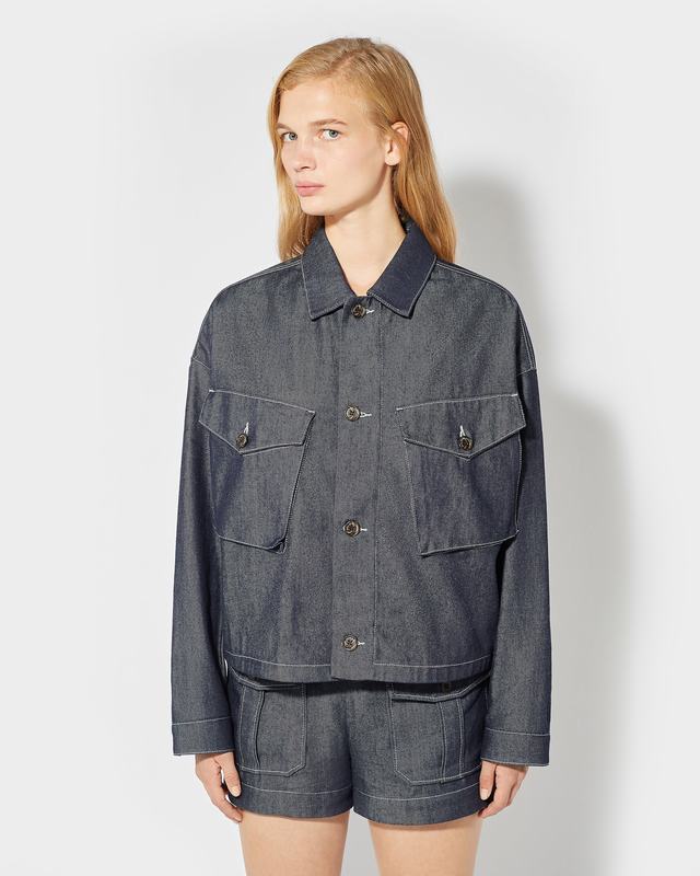 Philippe Model Giacca in denim Giselle da Donna Blu in Denim