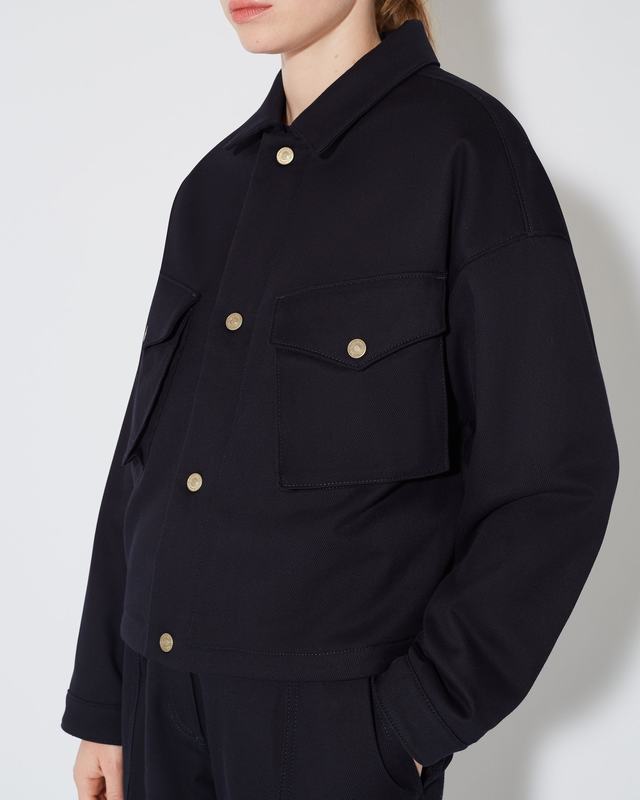 Philippe Model Giubbotto Imbottito Giselle Da Donna Blu In Tessuto Tecnico