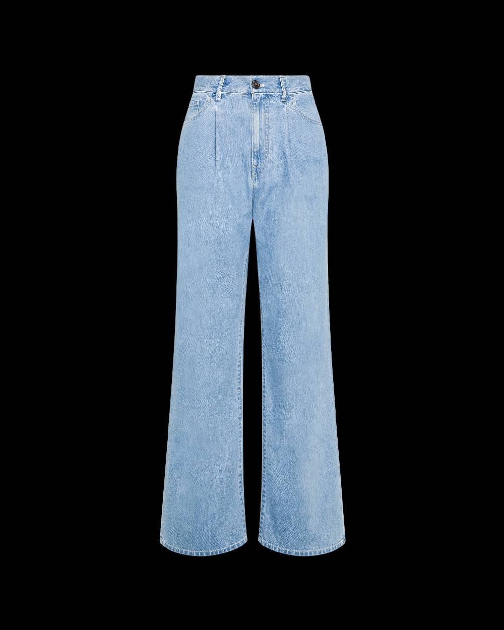 Philippe Model Jeans Charlotte Da Donna Azzurro In Denim