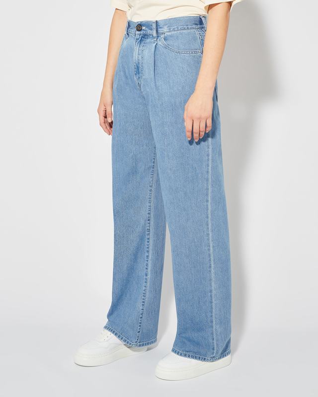 Philippe Model Jeans Charlotte Da Donna Azzurro In Denim