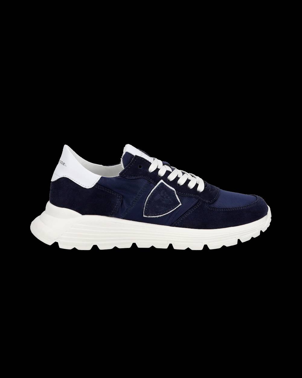 Philippe Model Junior Tropez Low-Top Sneakers In Leather, Blue