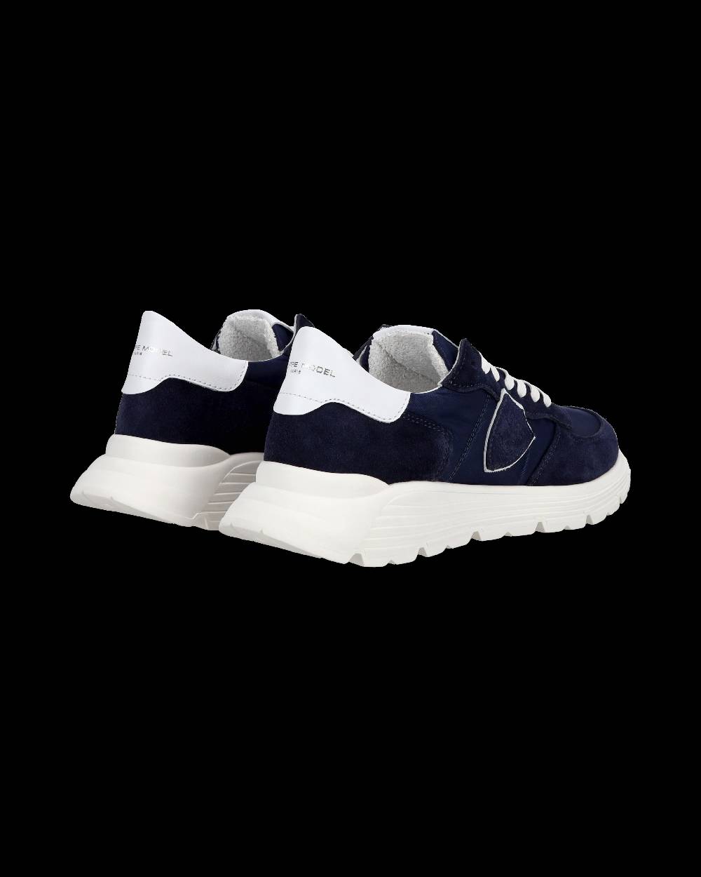 Philippe Model Junior Tropez Low-Top Sneakers In Leather, Blue